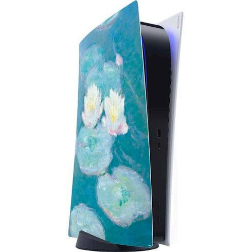 Claude Monet Waterlilies, Evening PS5 Digital Edition Console Skin